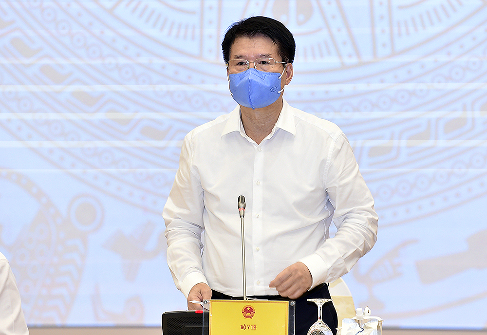 Thứ trưởng Bộ Y tế Trương Quốc Cường cho biết, Việt Nam đã đặt mua 170 triệu liều vaccine Covid-19 (Ảnh: Nhật Bắc)