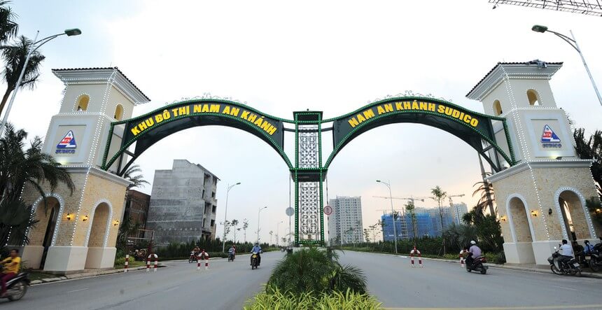 Khu đô thị Nam An Khánh là dự án có quy mô lớn nhất của Sudico
