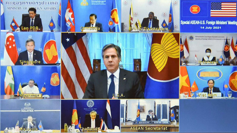 Bộ trưởng Ngoại giao các nước ASEAN và Hoa Kỳ tham dự Hội nghị đặc biệt