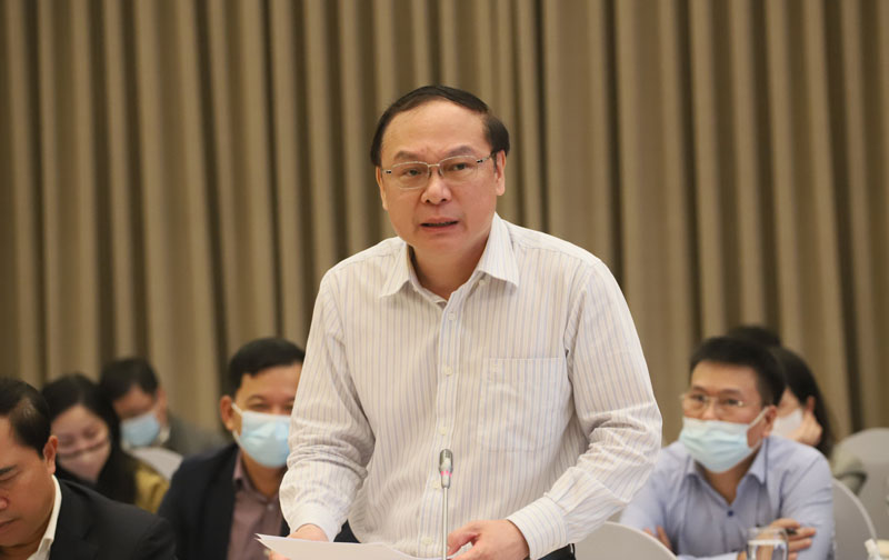 Thứ trưởng Bộ Tài nguyên và Môi trường Lê Công Thành (Ảnh: HNM)