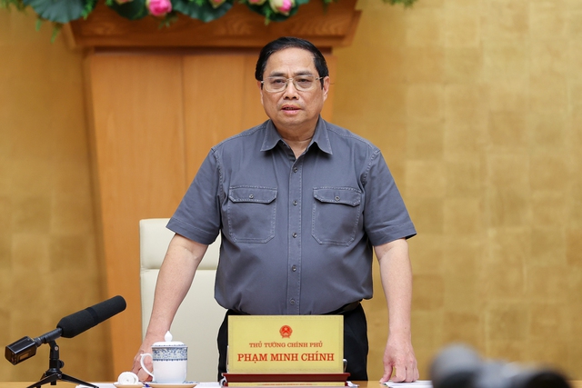 Thủ tướng Chính phủ Phạm Minh Chính. (Ảnh: Nhật Bắc)