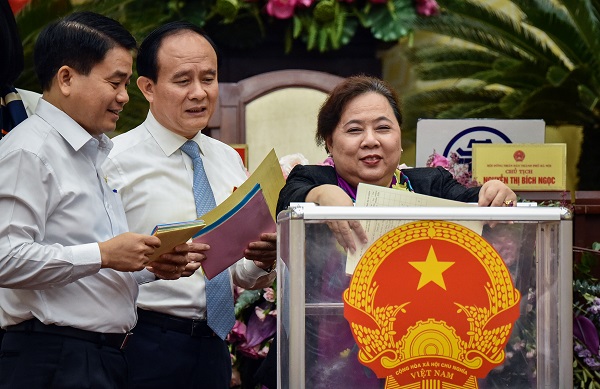 HĐND TP Hà Nội lấy phiếu tín nhiệm 36 lãnh đạo chủ chốt