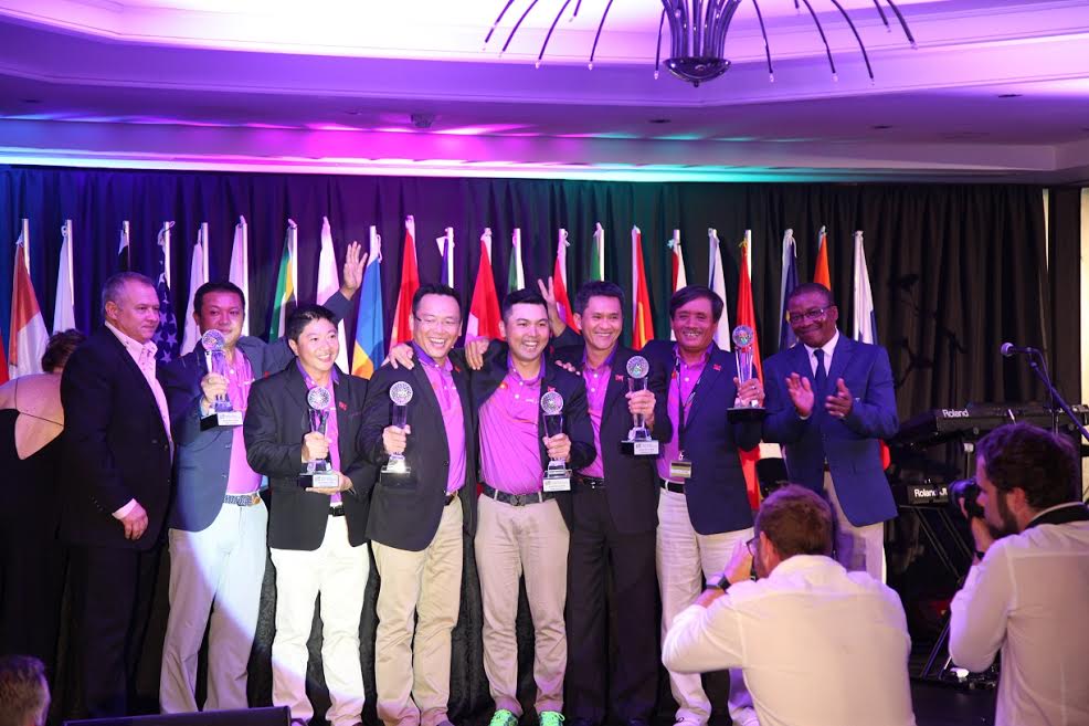 Tuyển golf Việt Nam đạt nhiều giải cao tại WAGC 2016