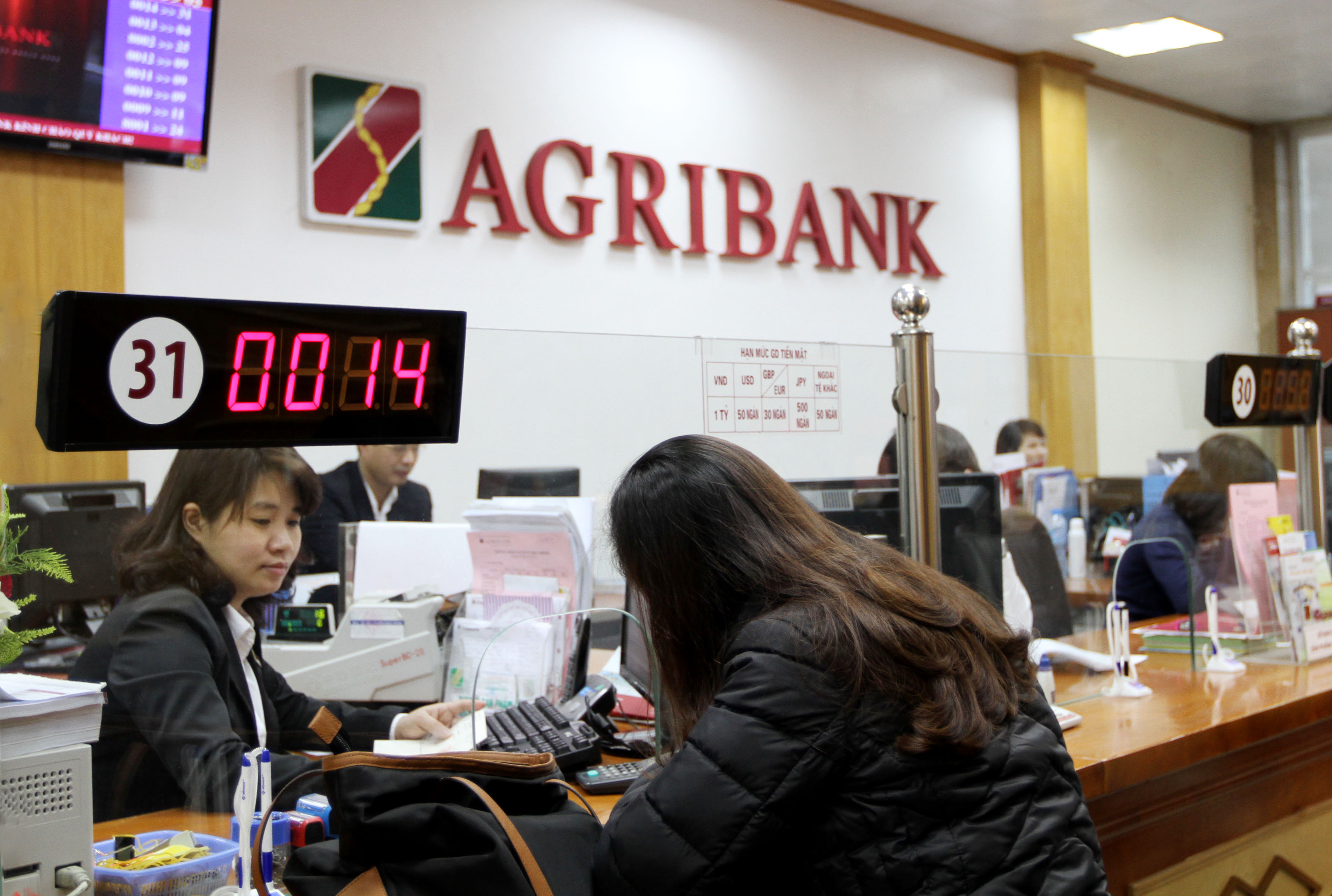 Agribank là ngân hàng có số lượng khách hàng đông nhất hệ thống
