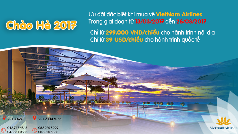 Vietnam Airline bán vé 