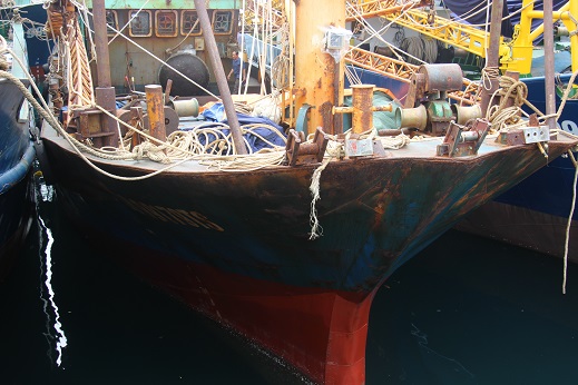 Nhiều tàu 67 bị hư hỏng nặng tại Bình Định