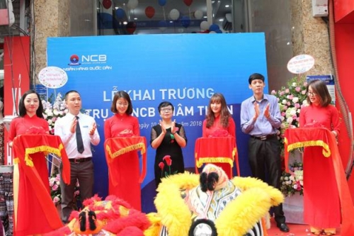 Phòng giao dịch NCB Khâm Thiên chính thức khai trương