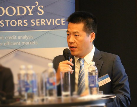 Ông Hồ Vân Long, Phó tổng giám đốc VIB là đại diện duy nhất từ các ngân hàng Việt Nam được Moody’s mời tham gia nhóm diễn giả (panelist).
