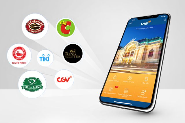 MyVIB là ứng dụng ngân hàng di động đầu tiên tại Việt Nam triển khai Quà tặng điện tử 