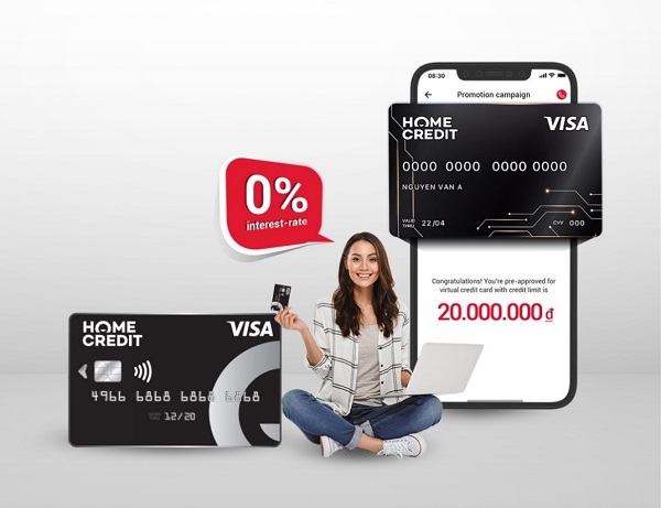 Thẻ tín dụng trực tuyến của Home Credit (Virtual Credit Card) 