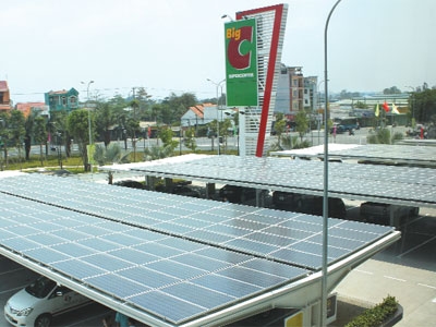 Công trình xanh dùng năng lượng mặt trời