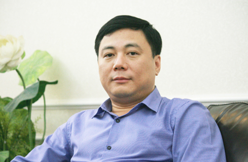 Ông Nguyễn Tuấn Hải - Chủ tịch HĐQT Công ty cổ phần Đầu tư Alphanam. Ảnh: Hàn Phi