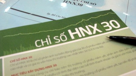 Thanh khoản rổ HNX30 chiếm 3/4 sàn Hà Nội.