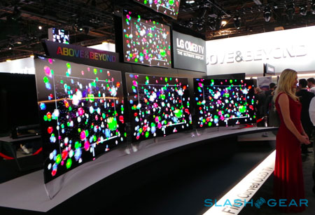 LG sẽ bán TV OLED màn hình cong trong năm nay