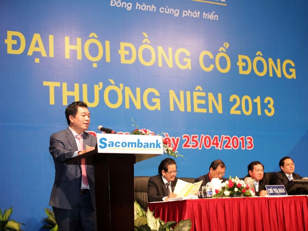 Sacombank đặt mục tiêu lợi nhuận trước thuế 2.800 tỷ đồng