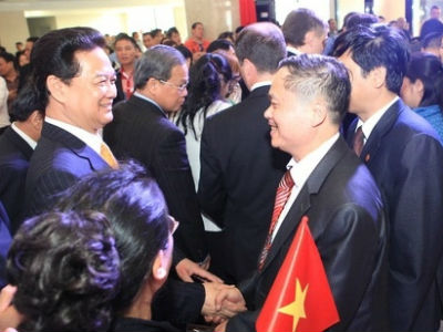 Thủ tướng Nguyễn Tấn Dũng thăm T.T.T.M Hà Nội – Moscow