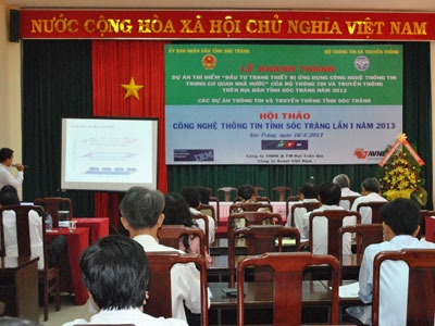 Sóc Trăng tăng cường CNTT cho cơ quan nhà nước