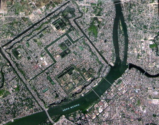 Nhìn rõ đường phố từ ảnh vệ tinh viễn thám Việt Nam