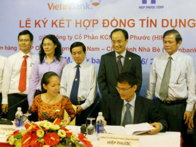 VietinBank tài trợ 555 tỷ đồng cho KCN Hiệp Phước