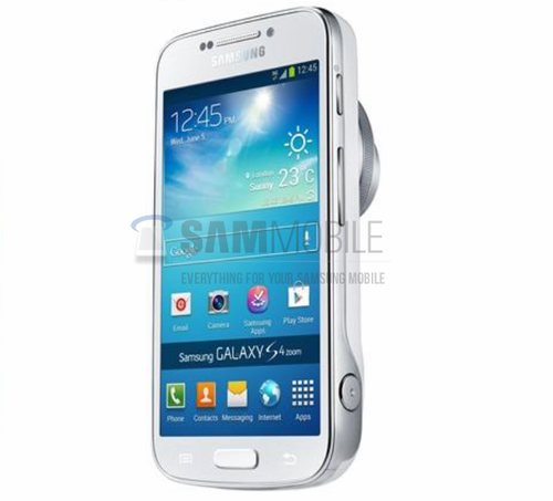 Smartphone Galaxy S4 Zoom camera 16 'chấm' lộ diện