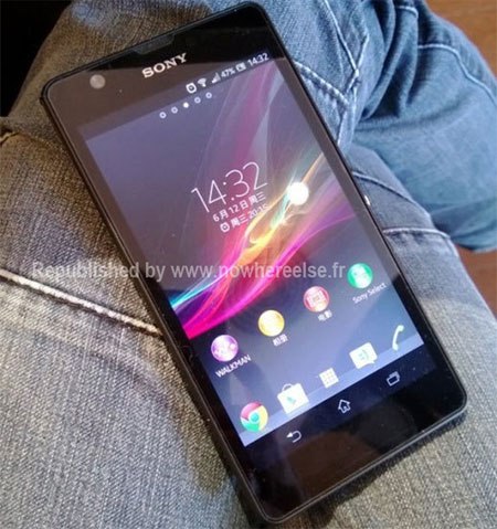 Smartphone màn hình khổng lồ Xperia Z Ultra lộ diện