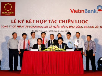 Vietinbank cho Tập đoàn Hoa Sen vay 2.500 tỷ đồng