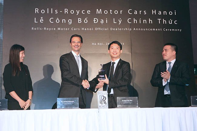 Rolls Royce chính thức có đại lý tại Việt Nam