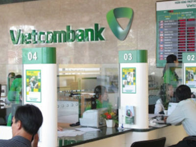 Vietcombank tăng trưởng tín dụng âm