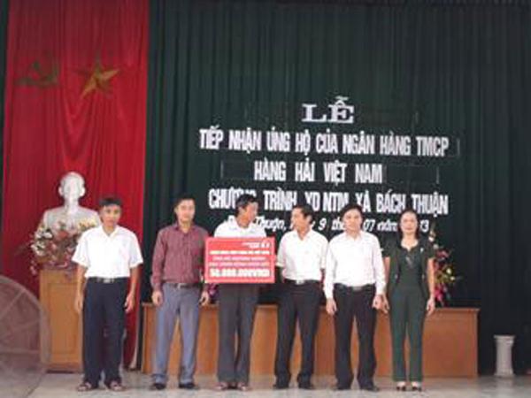 Maritime Bank chung tay xây dựng nông thôn mới tại Thái Bình