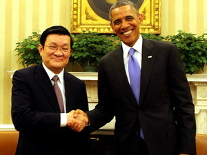 Tuyên bố chung hai nguyên thủ Việt Nam và Hoa Kỳ