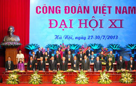 Khai mạc Đại hội XI Công đoàn Việt Nam