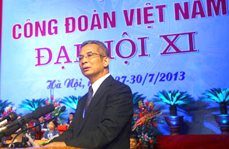 Ông Đặng Ngọc Tùng tái đắc cử Chủ tịch Tổng LĐLĐ