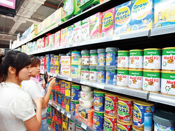 Thị trường sữa bột: Sức bật từ hàng nội