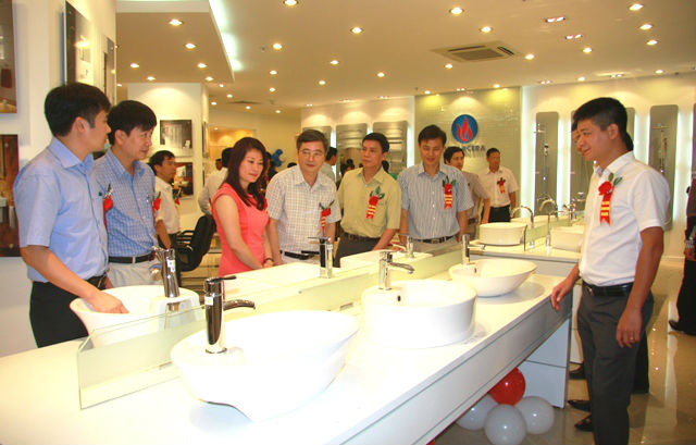 Viglacera mở Showroom trưng bày sản phẩm tại Hà Nội