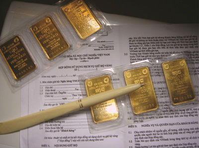 Ngân hàng vẫn được sử dụng vàng giữ hộ