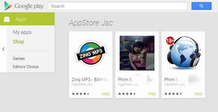 Phát hiện kho ứng dụng Android độc từ Việt Nam