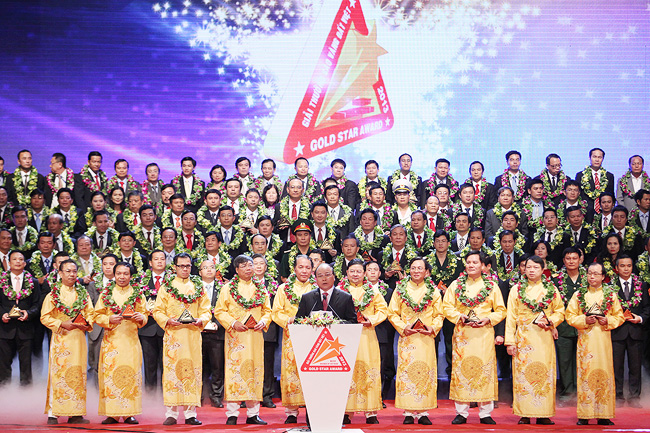Toàn cảnh Lễ trao giải Sao Vàng đất Việt 2013