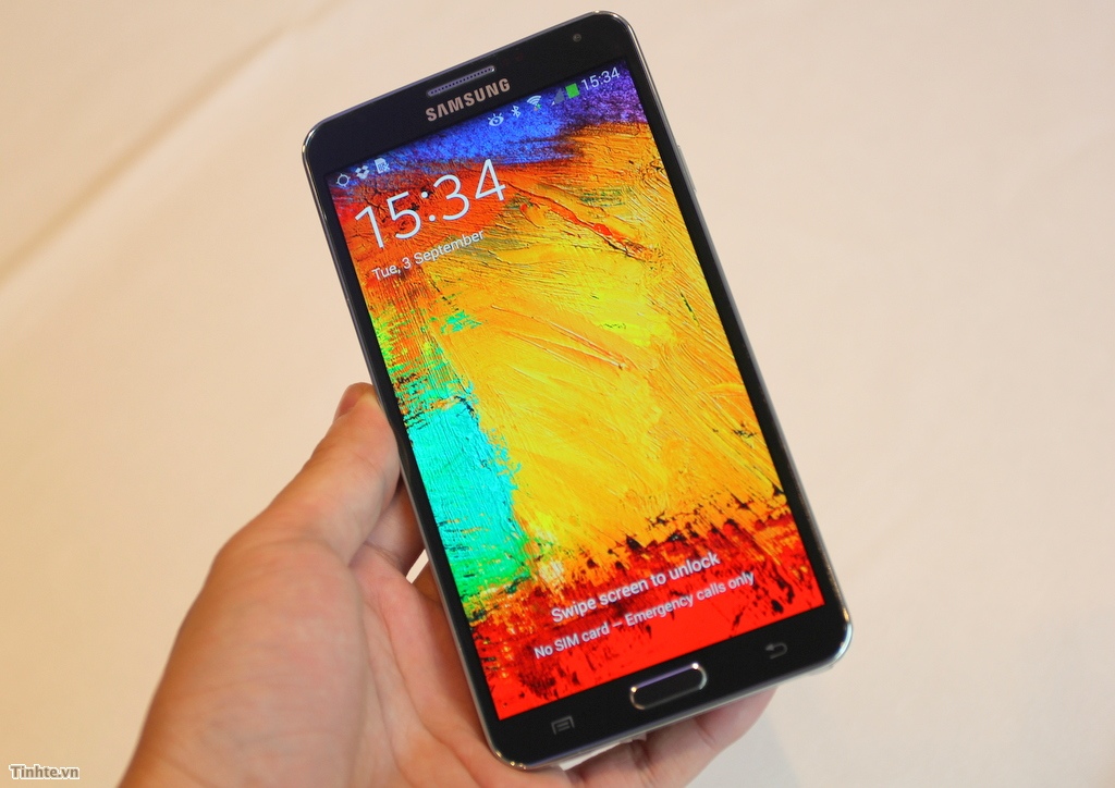 Galaxy Note 3: chính thức ra mắt với cấu hình vượt trội