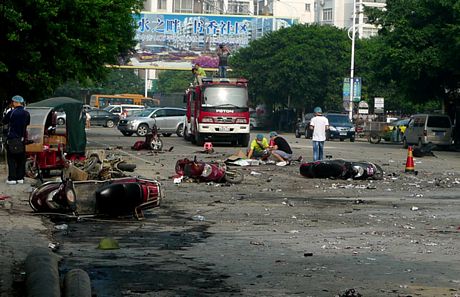 Nổ lớn tại trường học rúng động toàn Trung Quốc