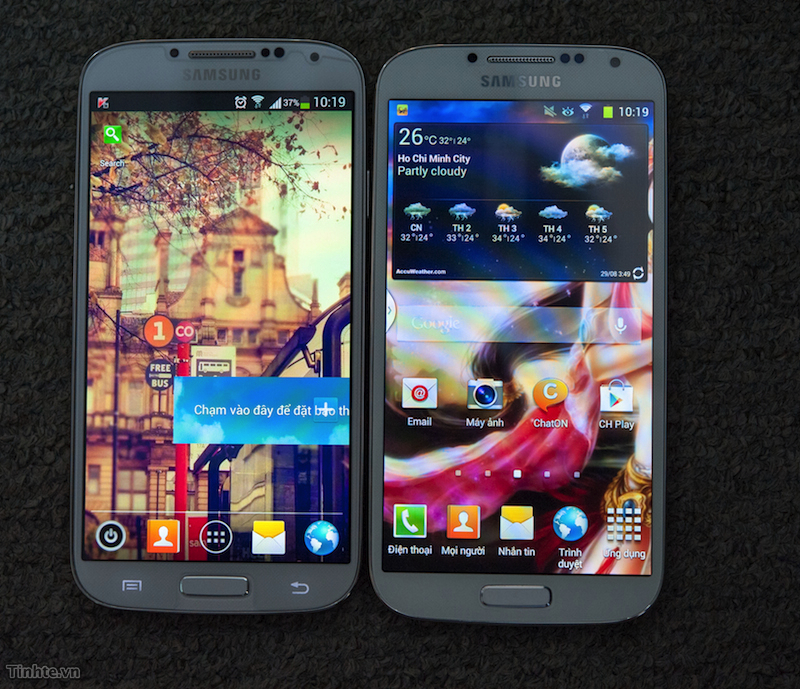 Phân biệt Samsung Galaxy S4 nhái và thật