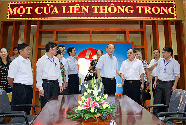 Thái Bình thực hiện thủ tục đầu tư một cửa liên thông