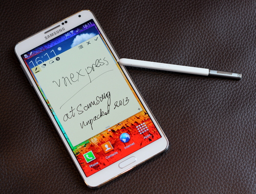 Những điểm độc đáo trên Samsung Galaxy Note 3