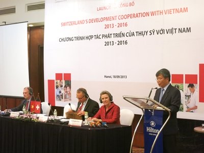 Thụy Sỹ tăng gấp đôi vốn hỗ trợ Việt Nam