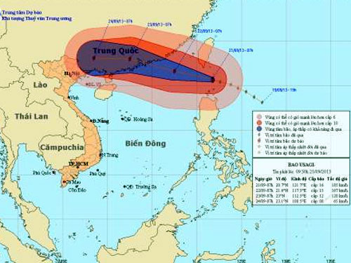 Lại có siêu bão gió giật cấp 17 vào Biển Đông