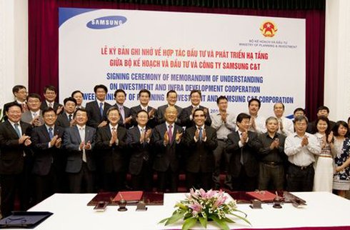 Samsung sẽ tham gia xây sân bay tại Việt Nam
