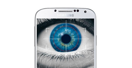 Samsung Galaxy S5: mở khoá điện thoại bằng ánh mắt