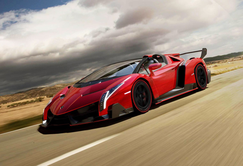 Lamborghini Veneno Roadster lộ sáng