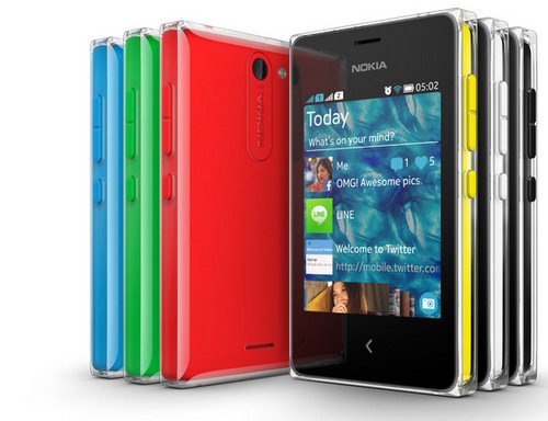 3 điện thoại Nokia Asha cảm ứng giá rẻ  ra mắt