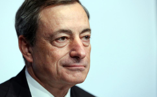 [Caption]Mario Draghi, 65 tuổi, Chủ tịch Ngân hàng Trung ương châu Âu, khu vực tiền tệ lớn nhất thế giới.