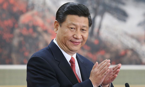 Chủ tịch Trung Quốc, Tổng bí thư Đảng Cộng sản Trung Quốc Tập Cận Bình, người sẽ nắm quyền trong một thập kỷ tới ở quốc gia đông dân nhất thế giới. 